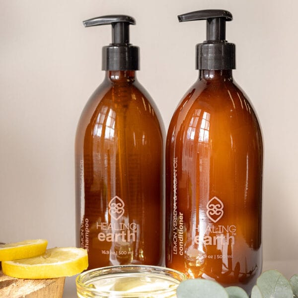 Lemon Verbena Conditioner Amber Glass