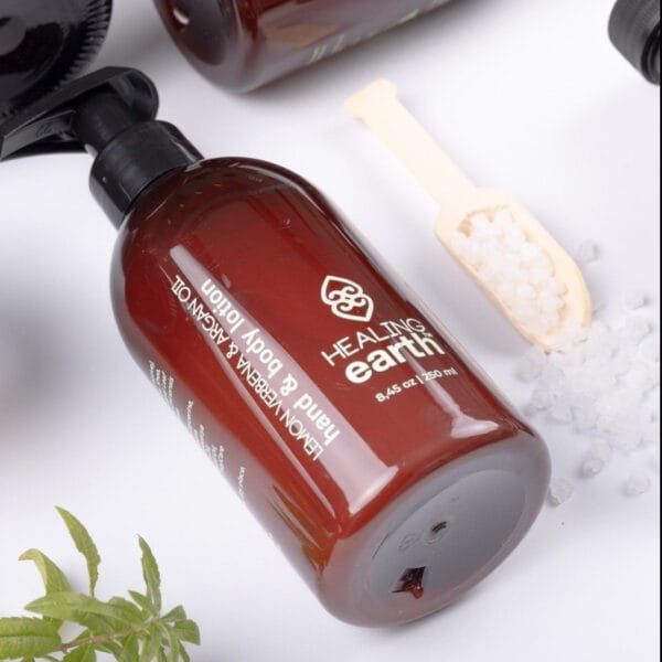 Lemon Verbena Hand & Body Lotion Amber Glass