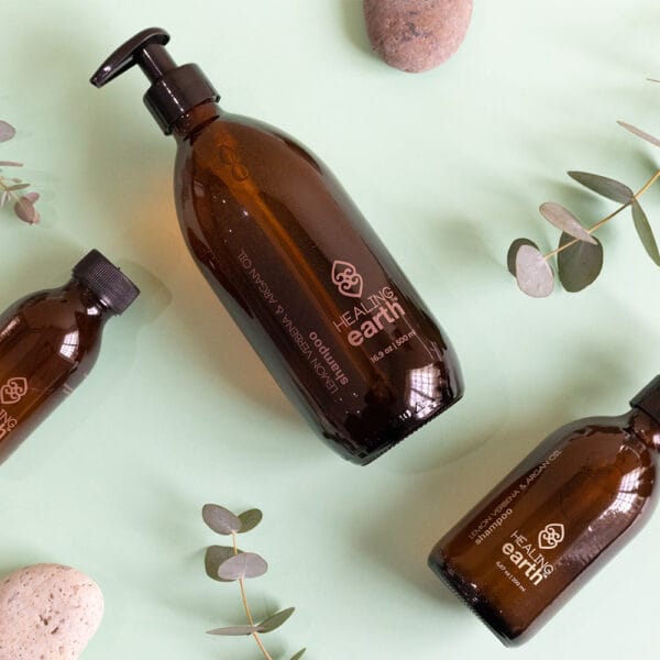 Lemon Verbena Shampoo Amber Plastic