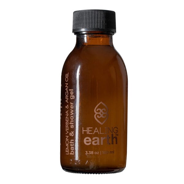 Lemon Verbena Bath & Shower Gel Amber Glass