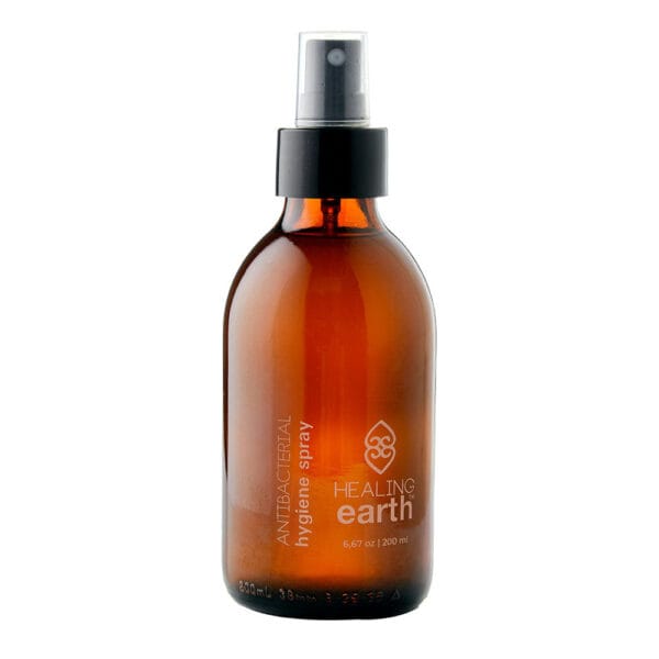 Antibacterial Hygiene Spray Amber Glass