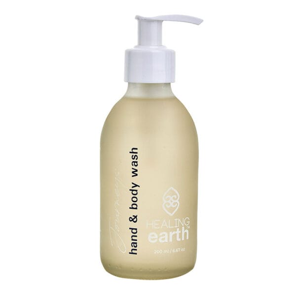 Journey Hand & Body Wash White Frosted Glass